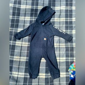 Carhartt baby boys one piece sweatsuit!